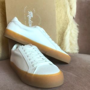 Madewell sidewalk low-top sneakers in canvas size 9